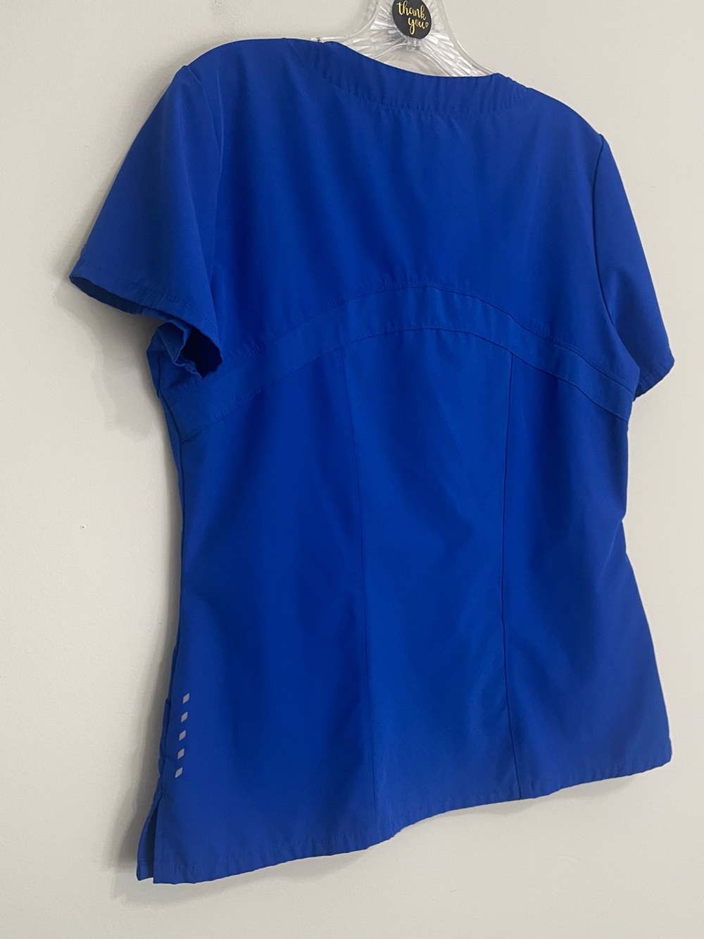 Barco Uniforms V-Neck Scrub Top - Royal Blue Size Medium ~ Medical Staff - Picture 10 of 10